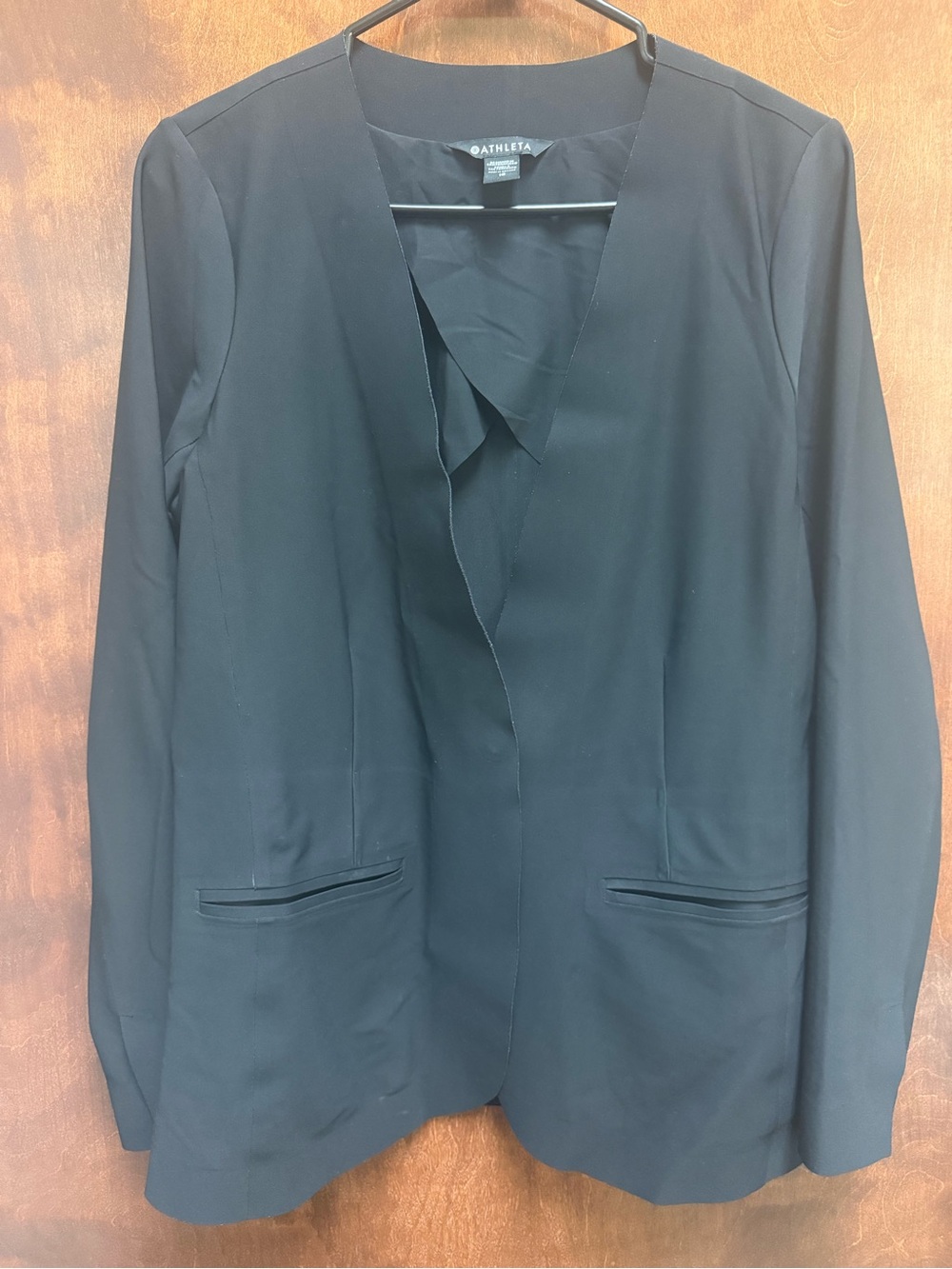 Athleta Avenue Black Lightweight Blazer - Picture 2 of 11